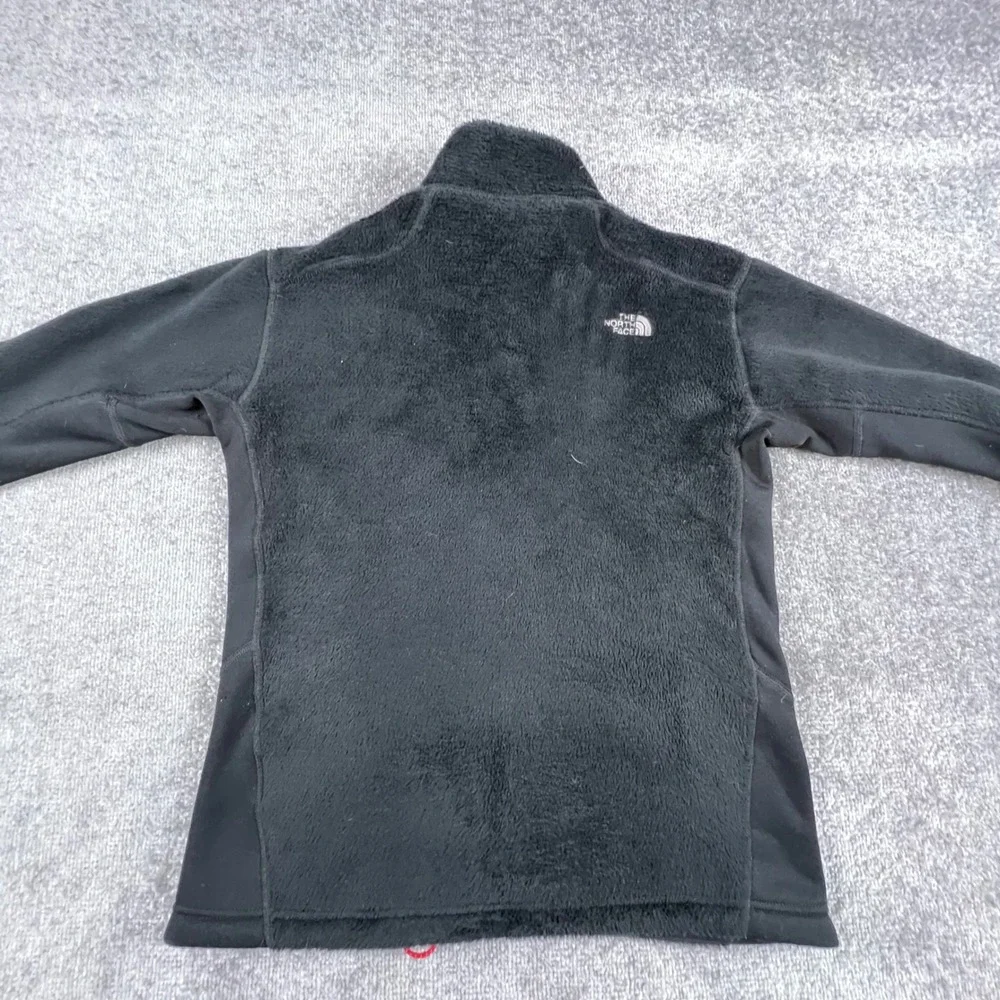 The North Face Summit Series Mens Black Fleece Full Zip Jacket AMWS001 Small